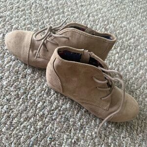 Mad Love Tan Kids Boots